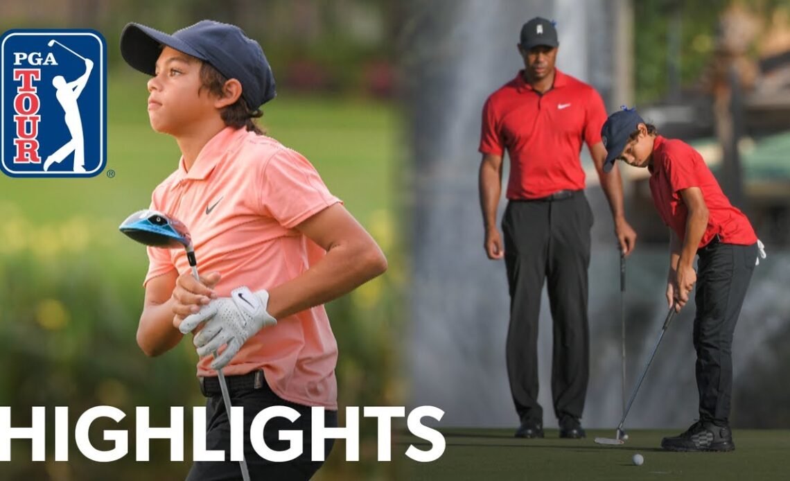 Best of Charlie Woods at 2021 PNC Championship | 2021