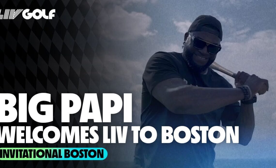 Big Papi Welcomes LIV to Boston