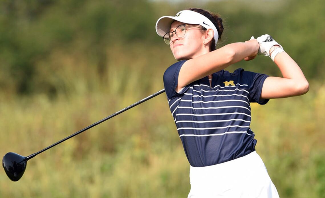 Borja, Schulz among Top 10, U-M Sixth after Day One of Mercedes-Benz Collegiate