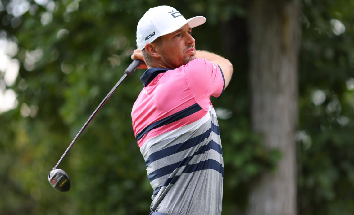 Bryson DeChambeau Advances In Pro Long Drive Championship