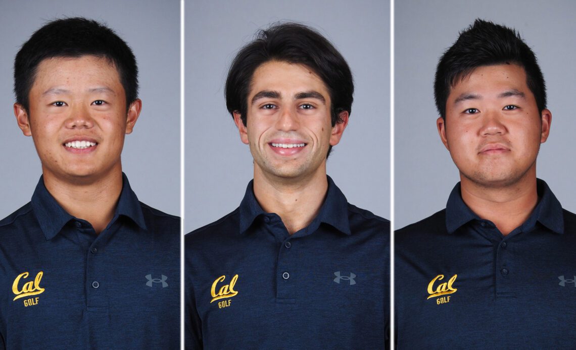 Cal Trio Named All-America Scholars