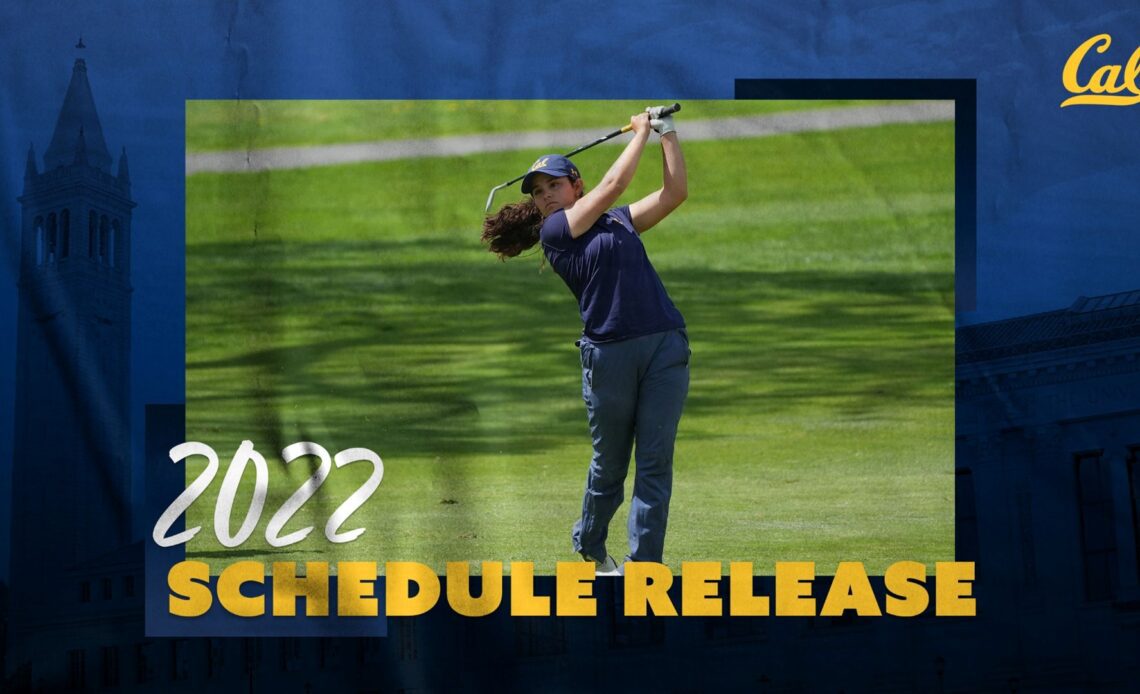 Cal Women's Golf Announces Fall Schedule