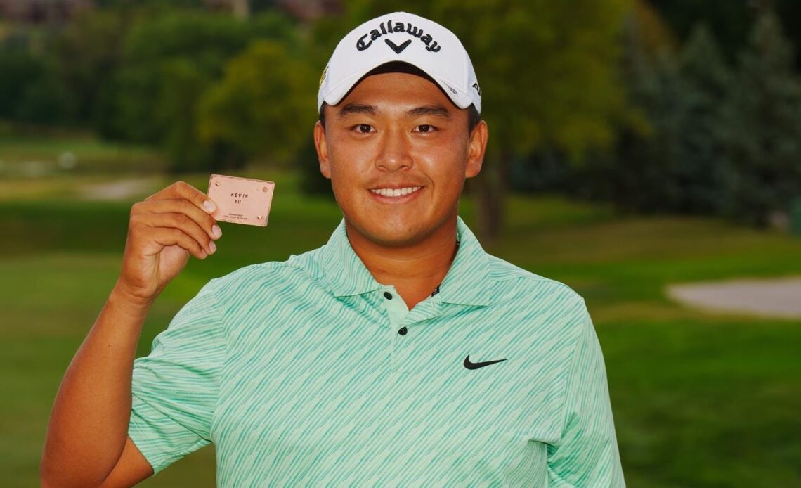 Chun An (Kevin) Yu Punches Ticket for PGA TOUR in 2022-23
