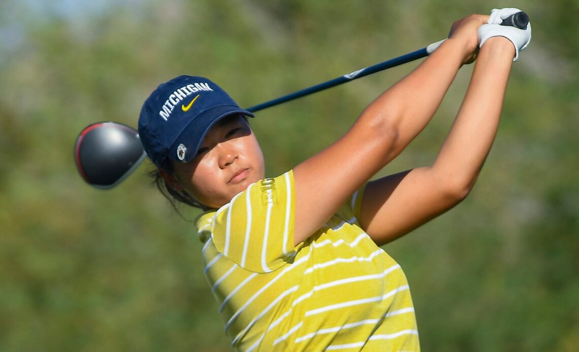 Chun's 68 Leads U-M to Tie for Fourth After 36 Holes at ANNIKA Intercollegiate