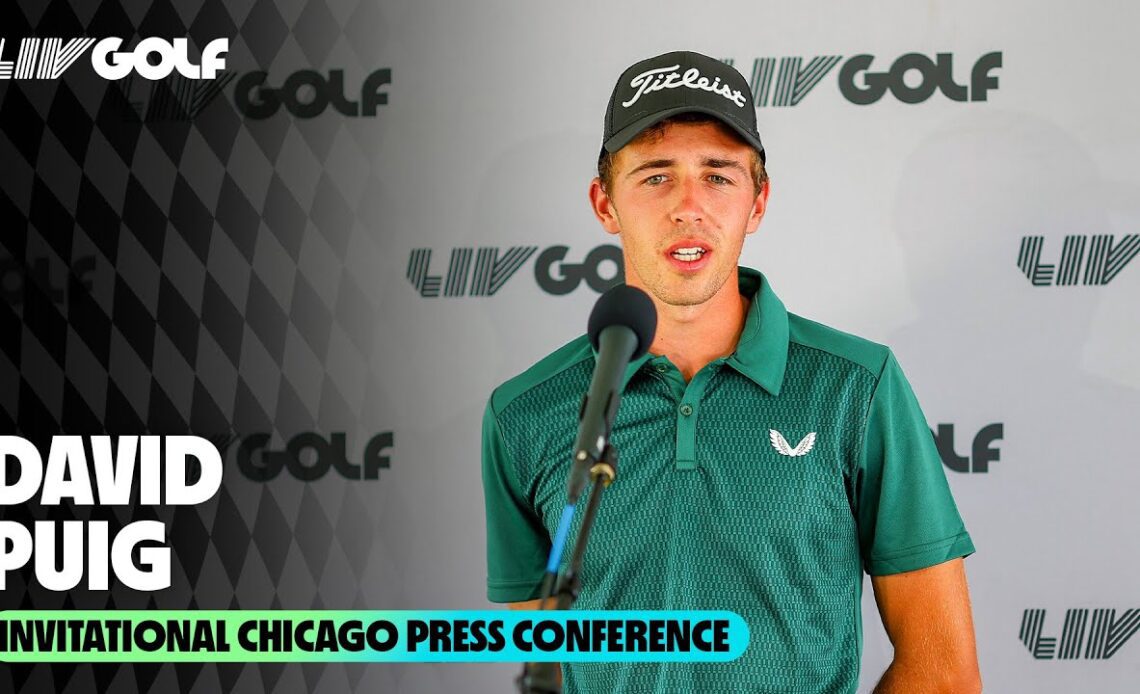 David Puig Press Conference | LIV Golf Invitational Chicago