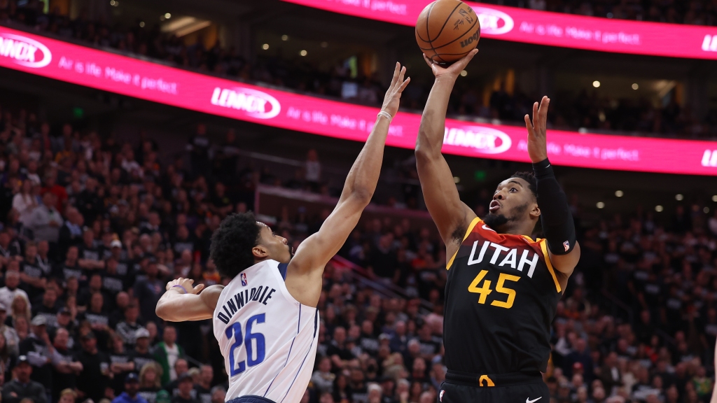 Donovan Mitchell was playing golf when traded to Cleveland Cavaliers