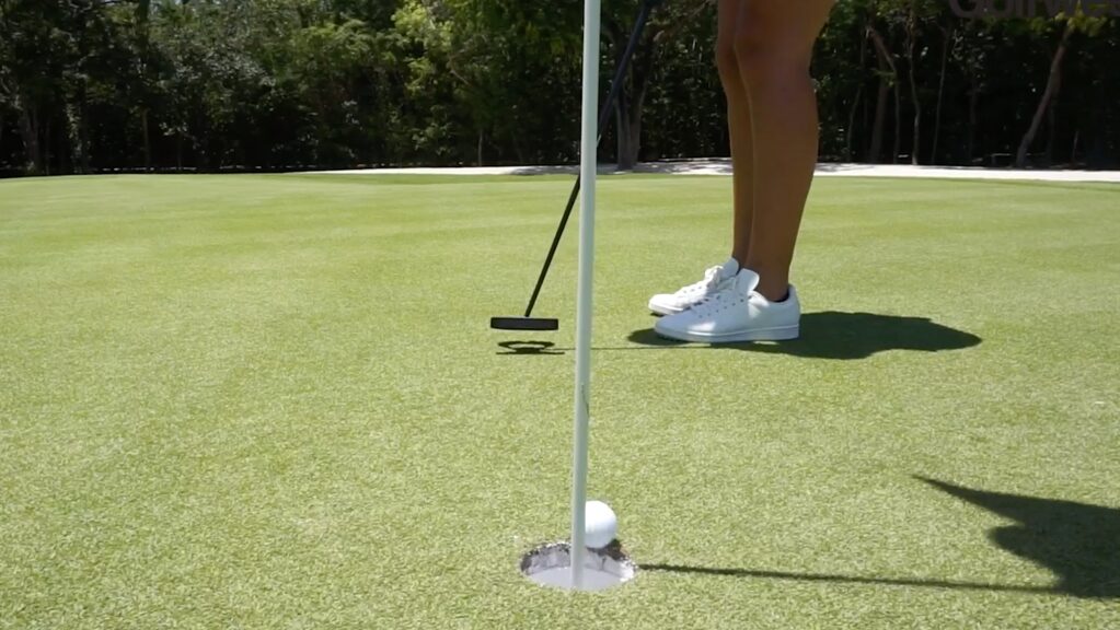 Drill for eliminating three-putts from your game