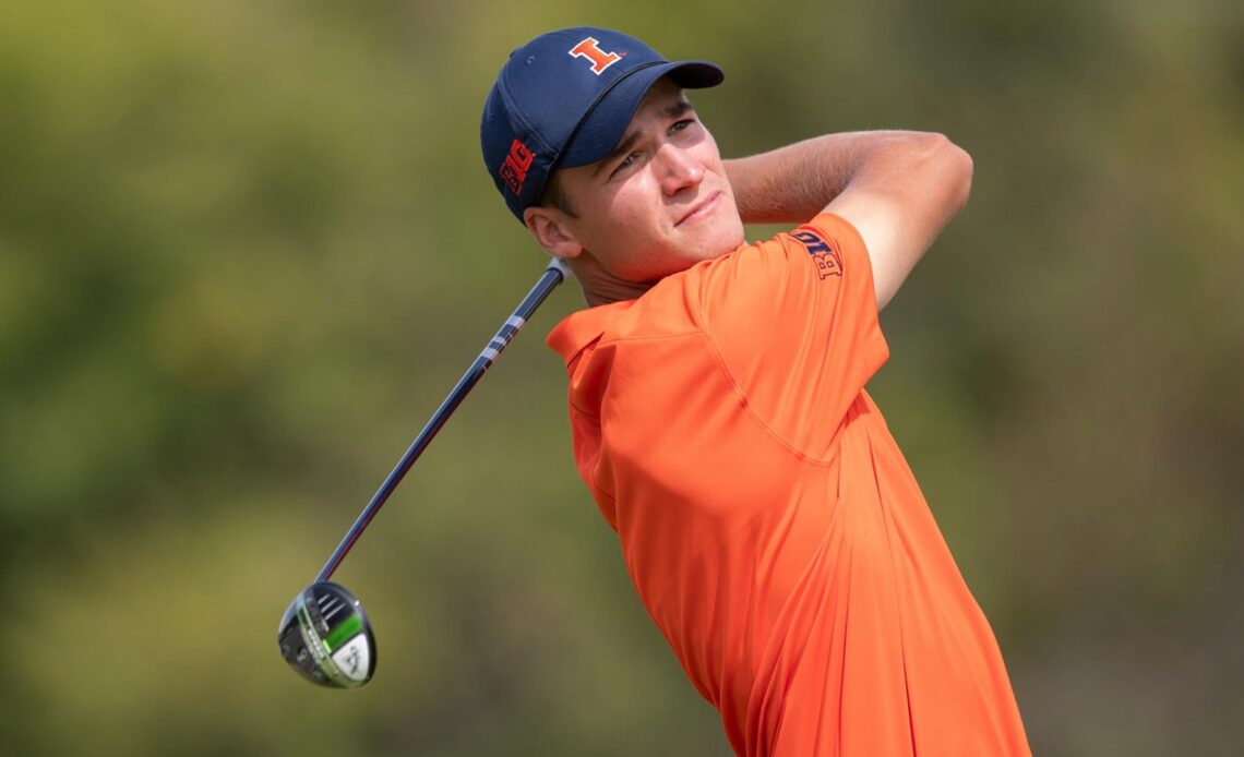 Dumont de Chassart, Illini Post Runner-Up Finishes at Olympia Fields