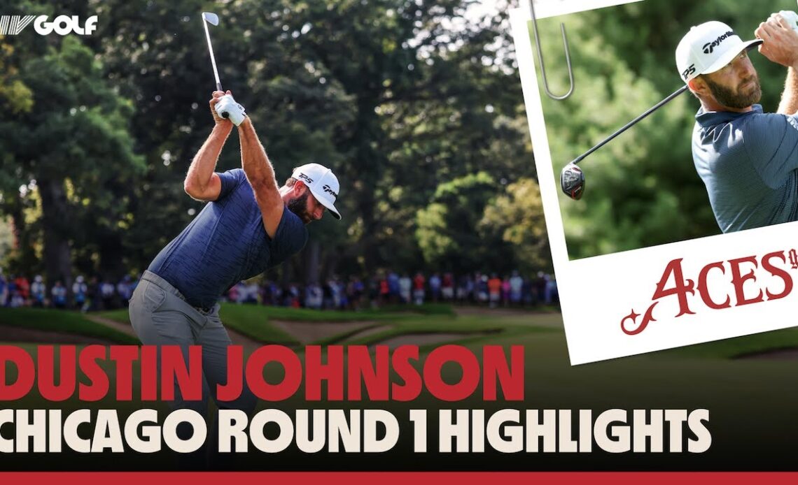 Dustin Johnson Full Round 1 Highlights | Chicago Invitational