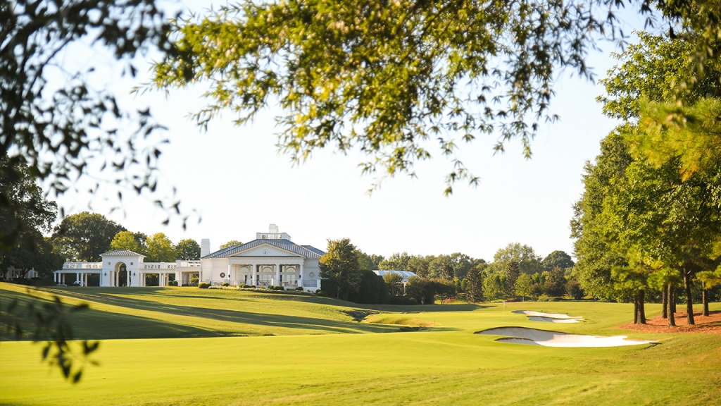 Evil and golf really do co-exist at Quail Hollow Club