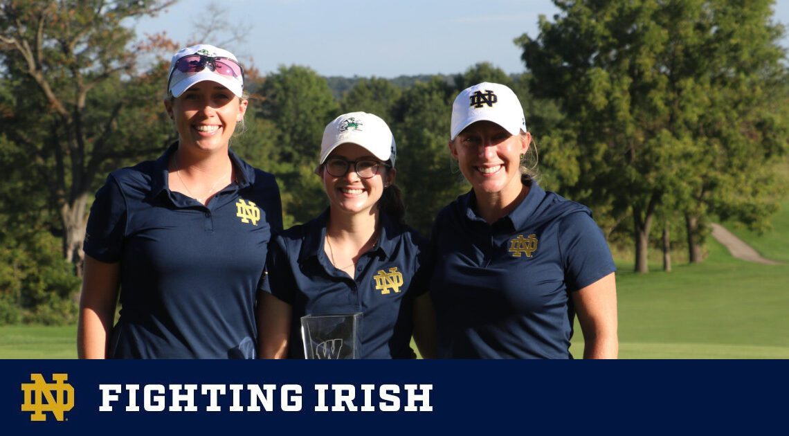 FERREIRA TAKES HOME INDIVIDUAL TITLE AT BADGER INVITATIONAL – Notre Dame Fighting Irish – Official Athletics Website