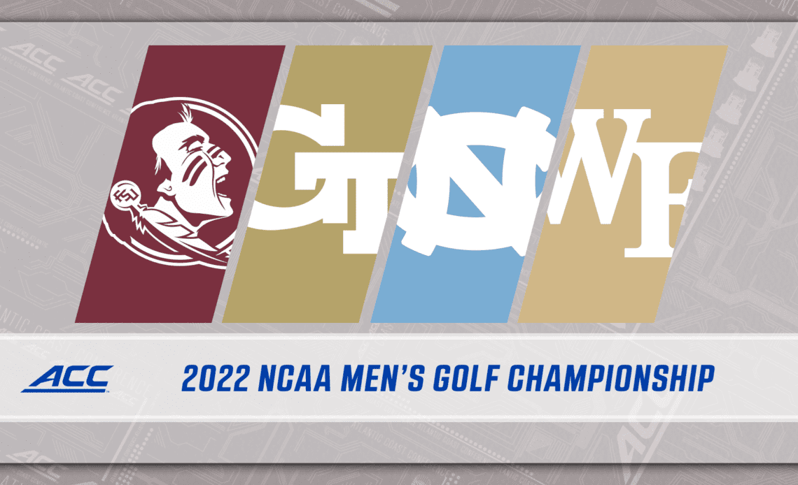 Four ACC Teams Advance to NCAA Men's Golf Championship
