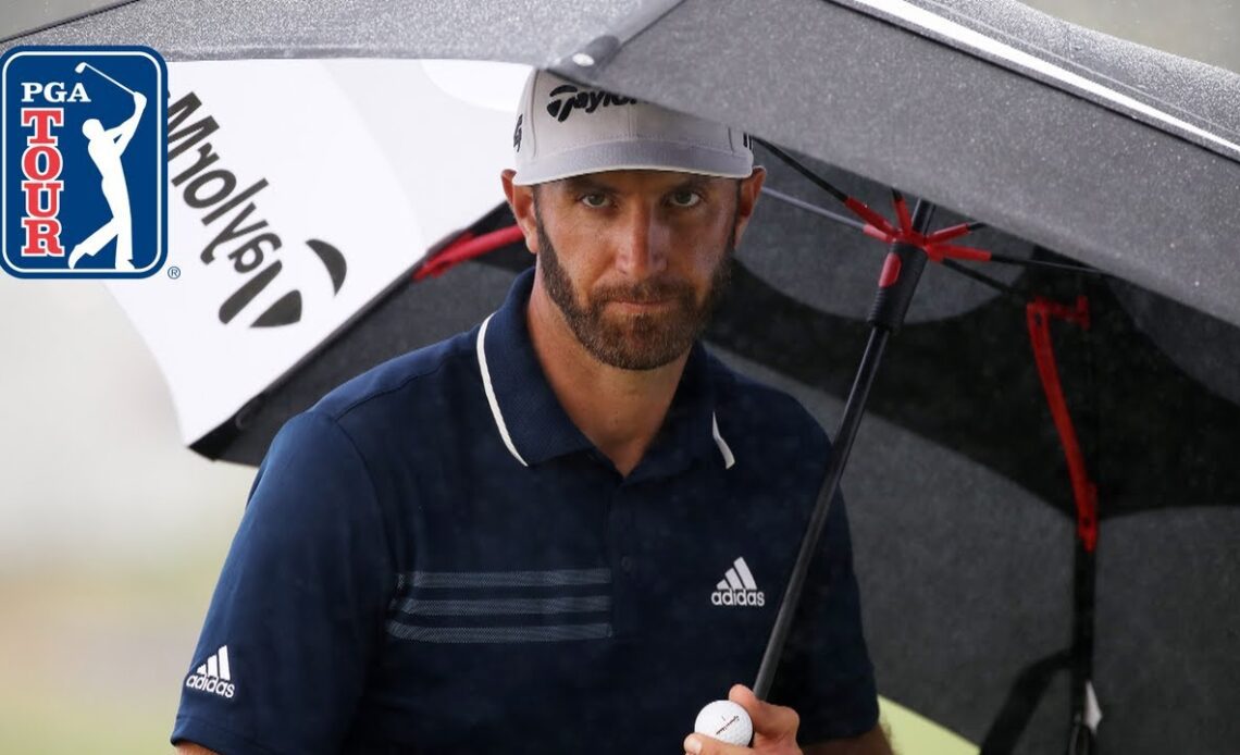 Golf's best shots in the rain