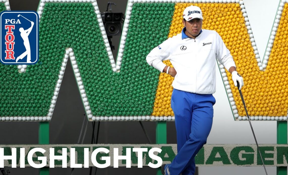 Hideki Matsuyama shoots 4-under 67 | Round 1 | Waste Management 2020