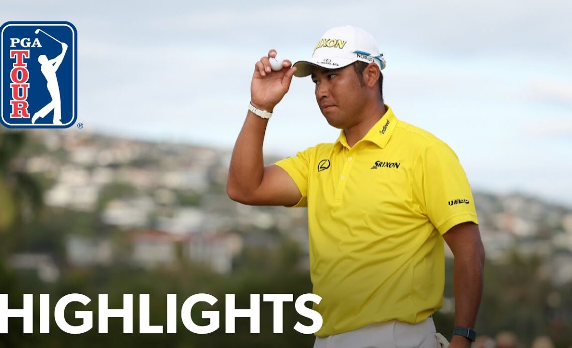 Hideki Matsuyama's CLUTCH playoff eagle to win Sony Open