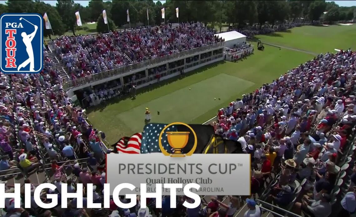 Highlights | Rounds 3 and 4 | Presidents Cup | 2022