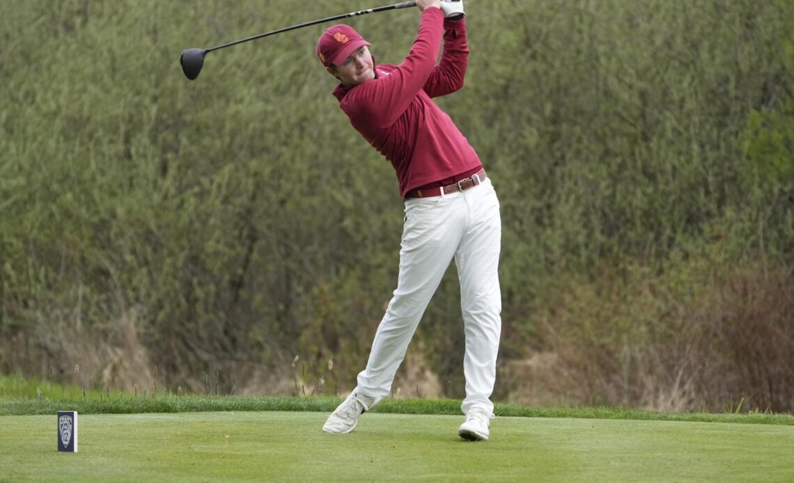 Jackson Rivera Ties For 6th To Lead USC Men's Golf At Pac-12 Championships