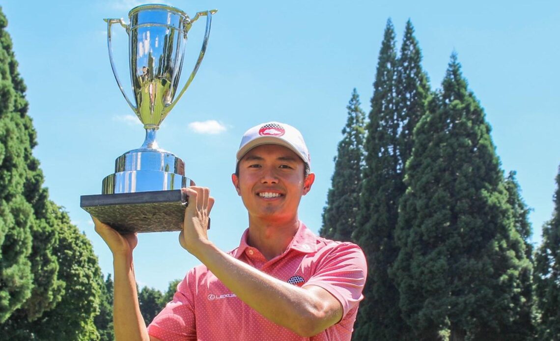 James Leow Wins Pacific Coast Amateur Championship