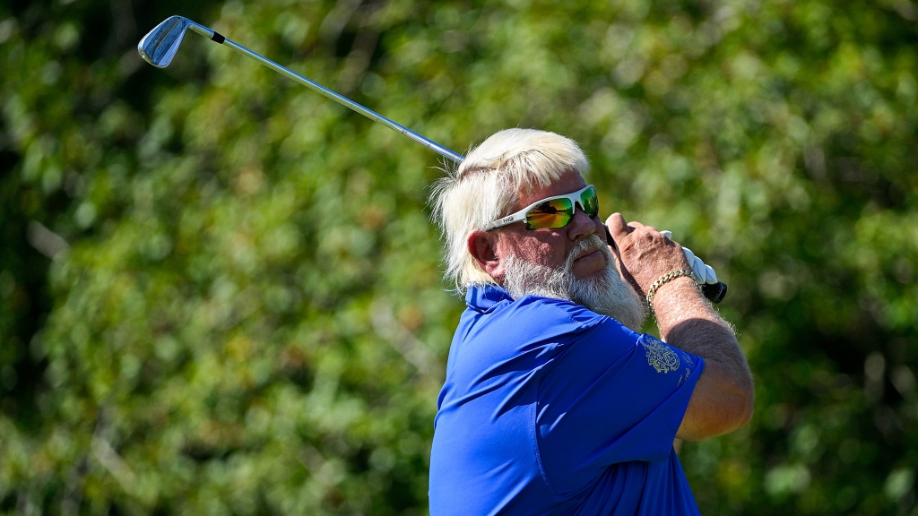 John Daly injured, but still in contention