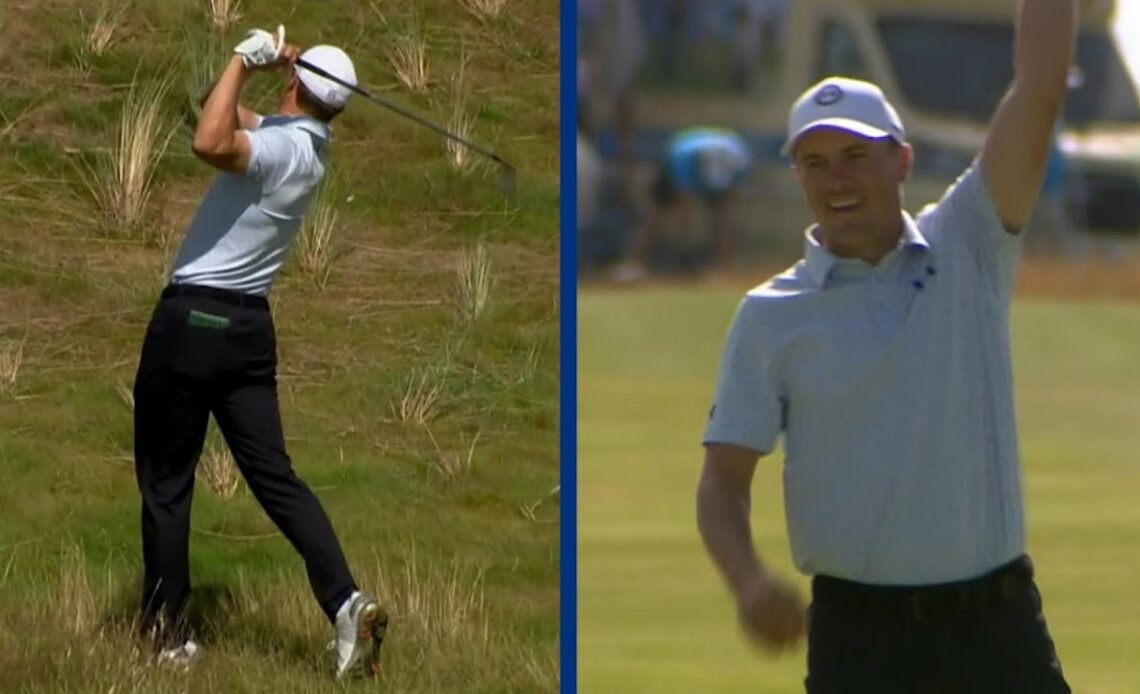 Jordan Spieth cards two eagles in one round at Genesis Scottish Open