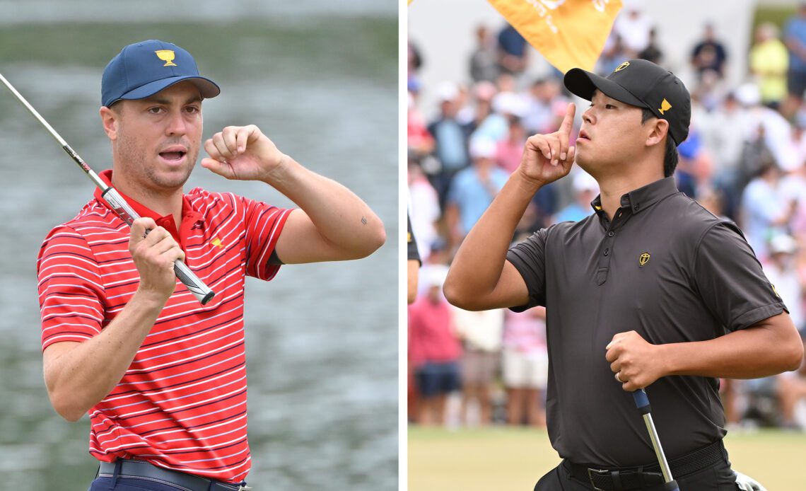 Justin Thomas Unimpressed With Si Woo Kim Presidents Cup Shushing