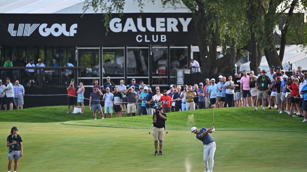 LIV Golf Chicago, Dustin Johnson shoots 63, leads after opening round