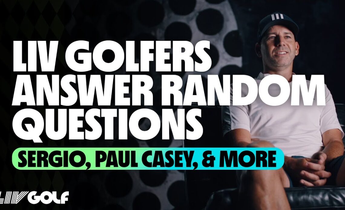 LIV Golfers Answer Random Silly Questions
