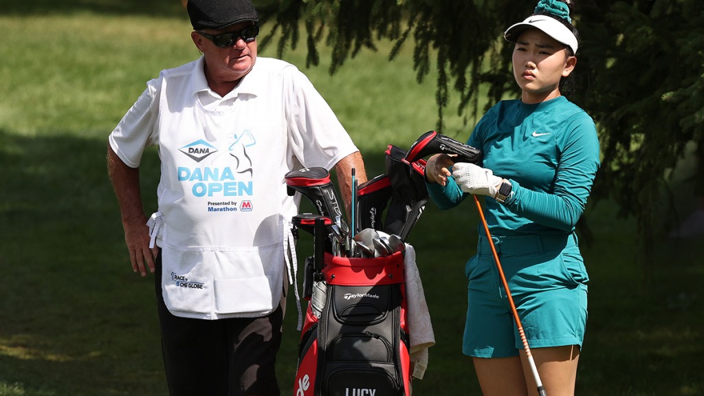 Lucy Li, 19, leads Dana Open, eyes first LPGA victory