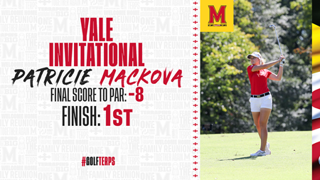 Mackova Wins the Yale Invitational Individual Title, Maryland Takes Second Place