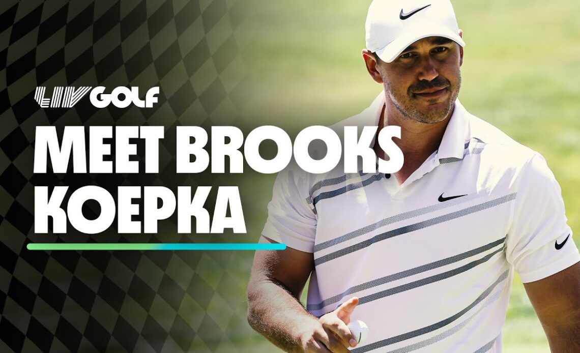 Meet Brooks Koepka | LIV Golf