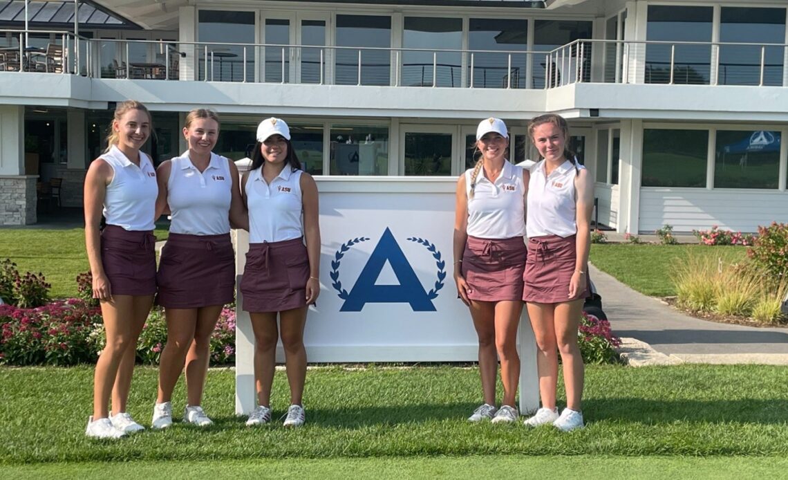 Menne, Rosholt Lead Women's Golf at ANNIKA Intercollegiate