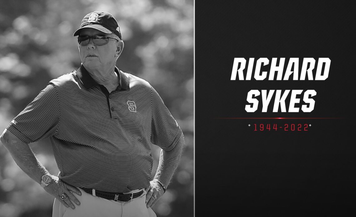 NC State Athletics Mourns the Passing of Richard Sykes