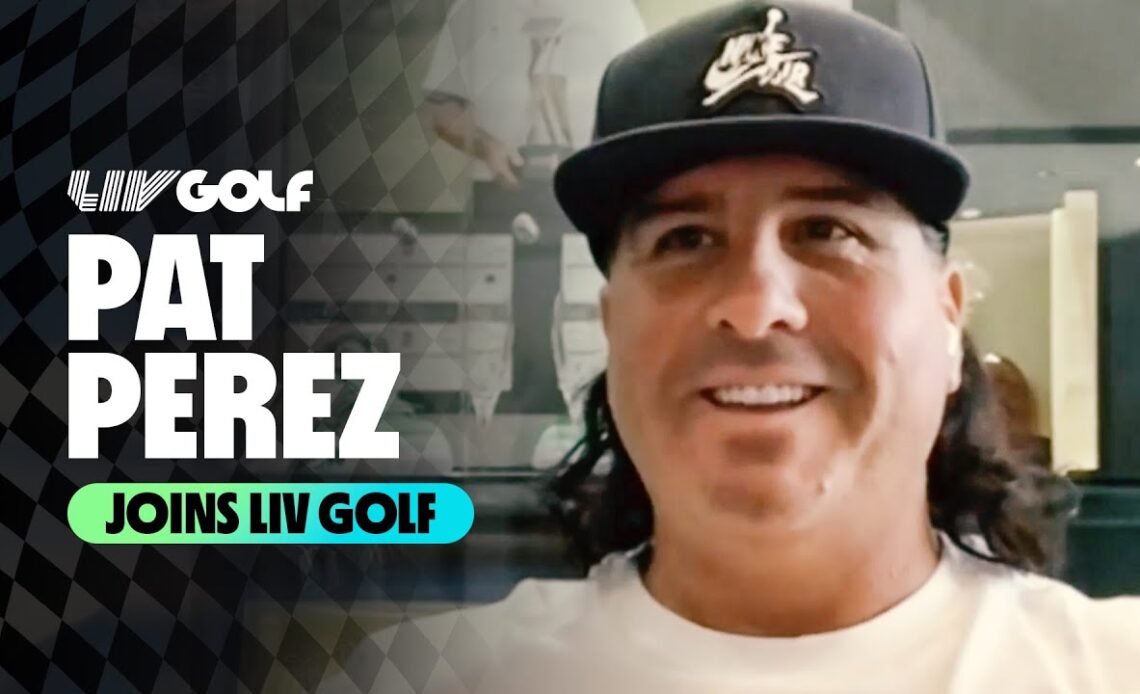 Pat Perez Signs With LIV Golf | LIV Golf