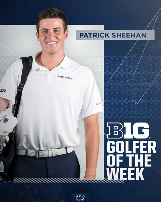 Patrick Sheehan B1G Golfer of the Week 9/15/21