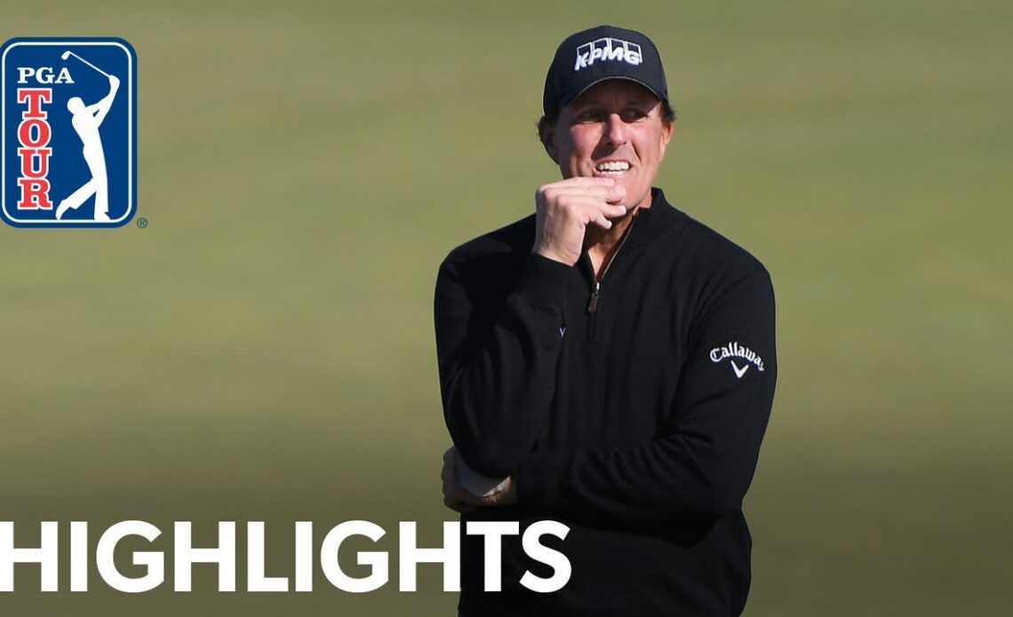 Phil Mickelson shoots 8-under 64 | Round 2 | AT&T Pebble Beach 2020