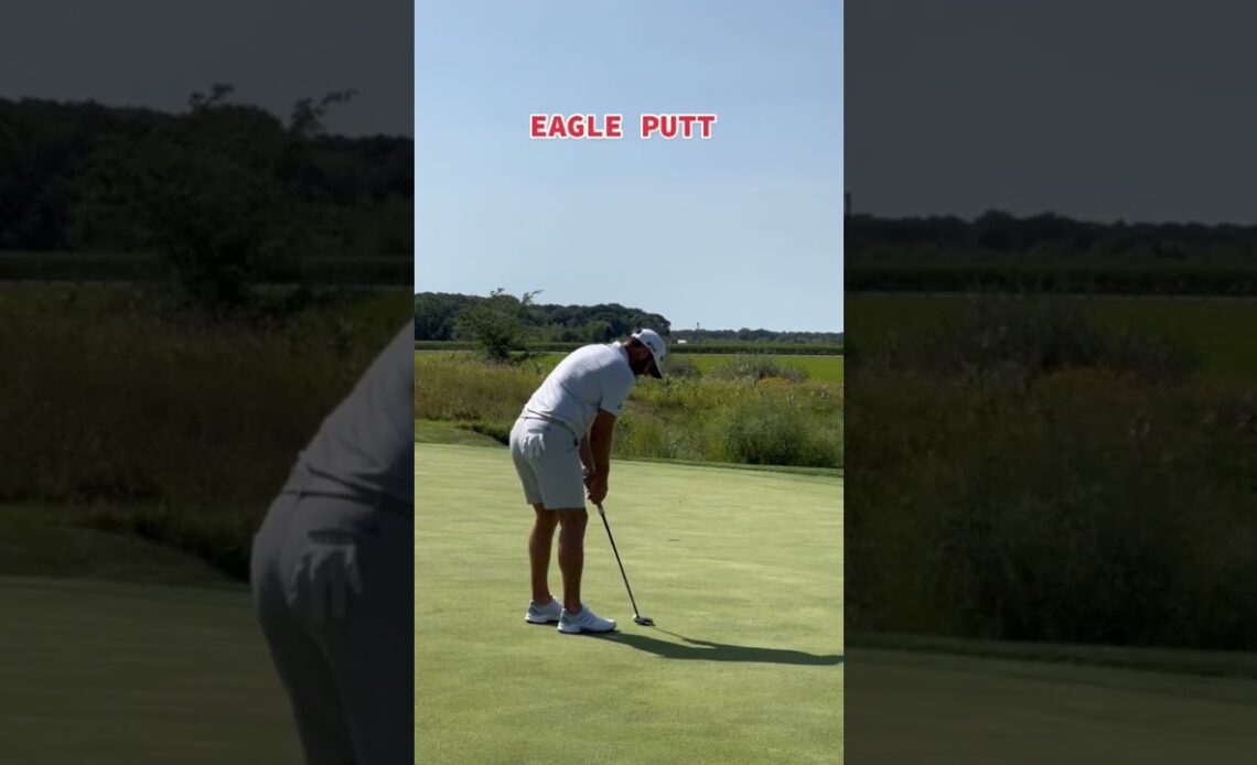 Play a par 5 with Dustin Johnson #shorts #LIVGolf #golf