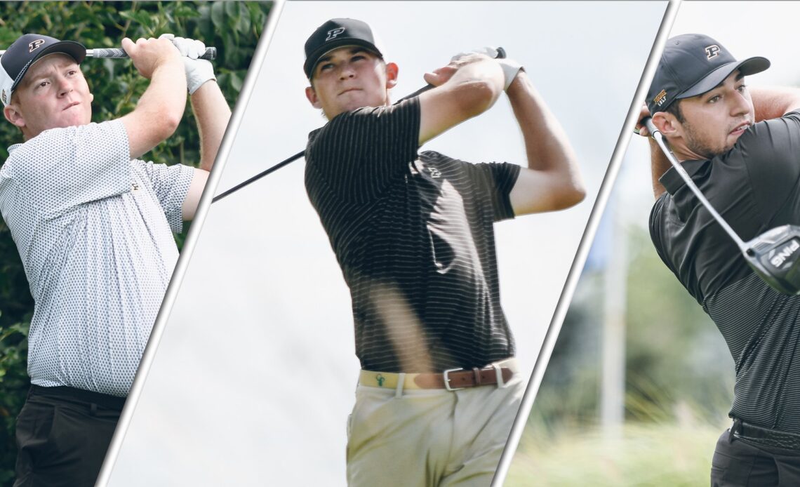 Purdue Trio Named Big Ten Golfers to Watch