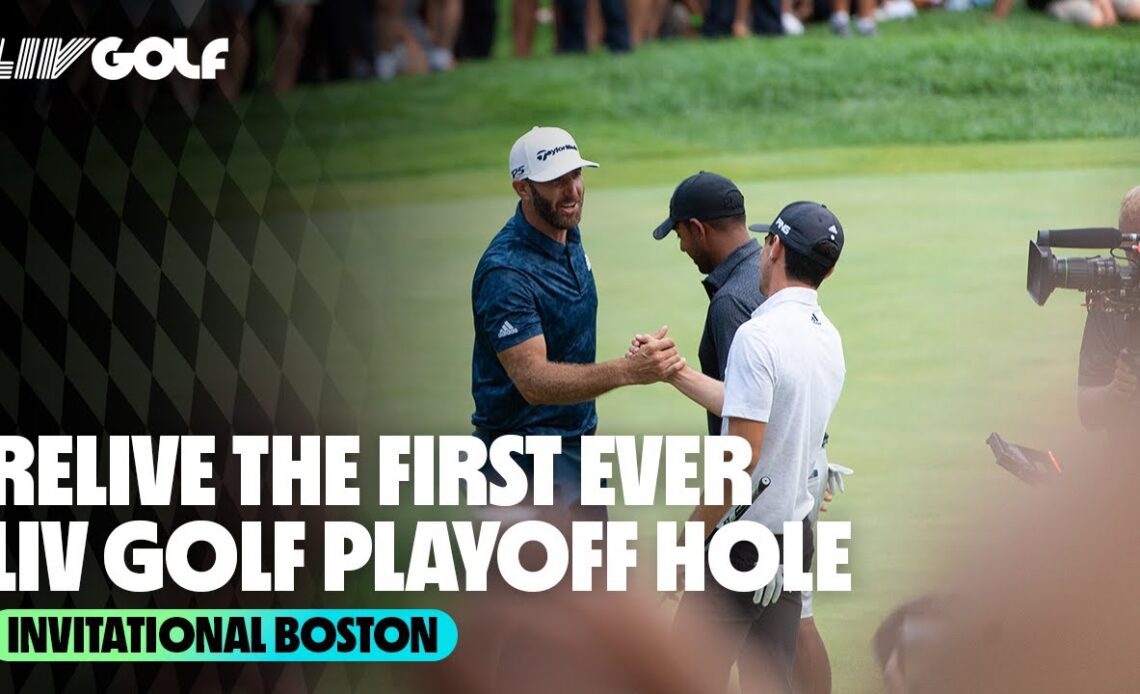 Relive the First EVER LIV Golf Playoff | Invitational Boston