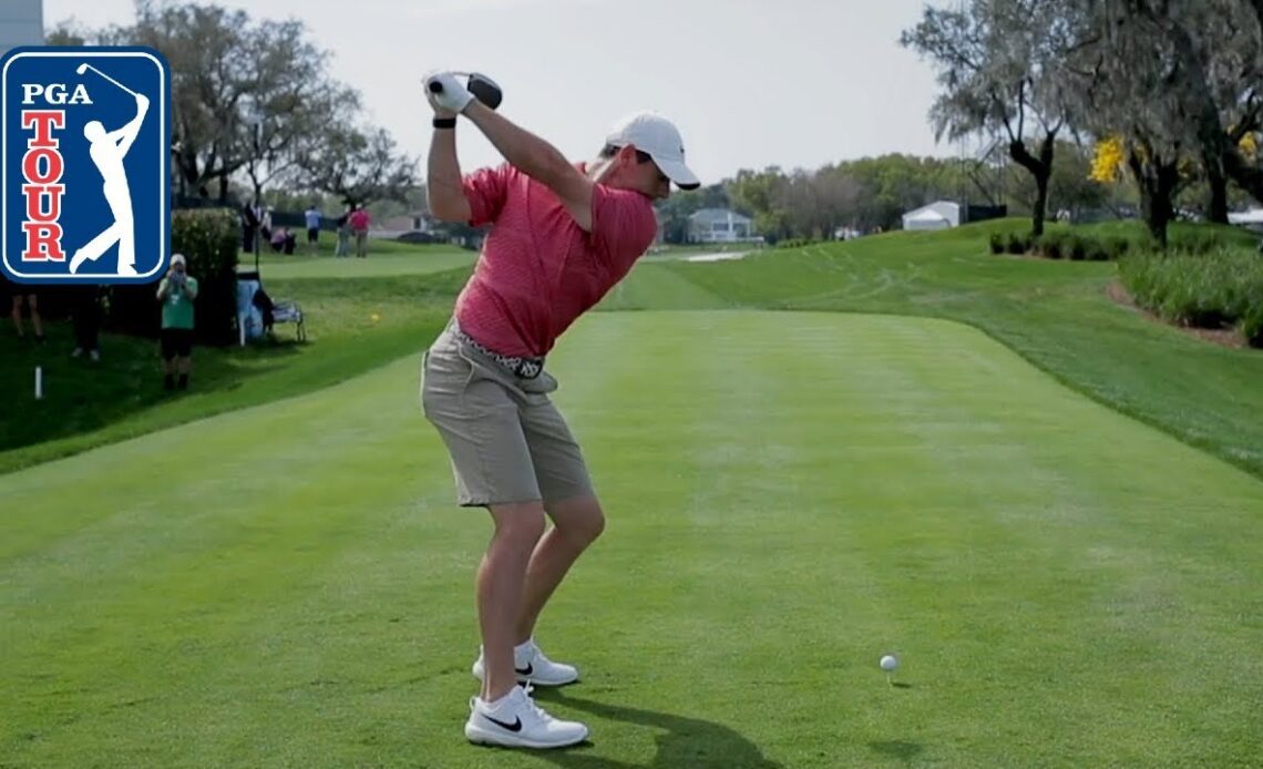 Rory McIlroy’s swing in slow motion (every angle)