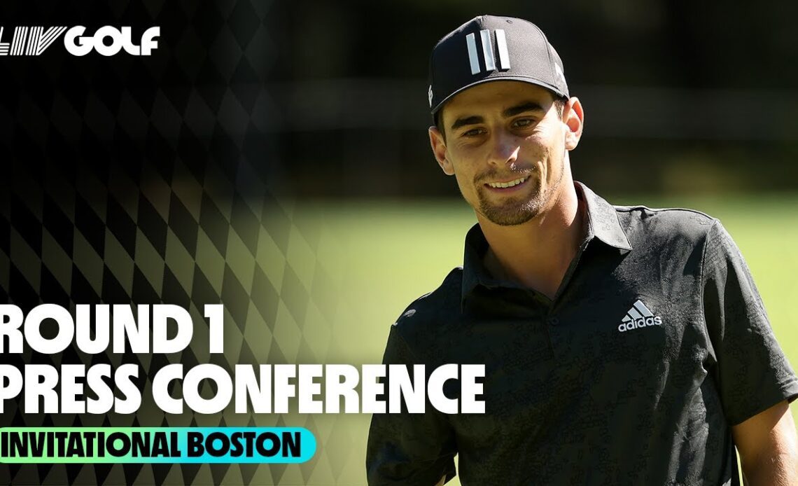 Round 1 Press Conference | LIV Golf Invitational Boston