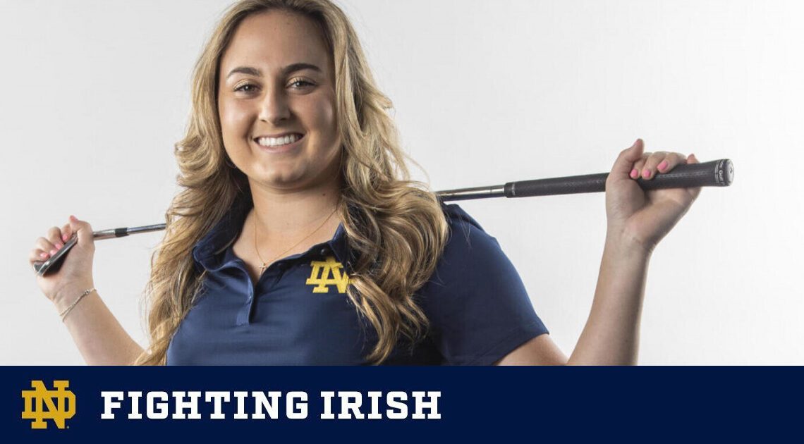 Schiavone Selected To Compete At Ann Arbor Regional – Notre Dame Fighting Irish – Official Athletics Website