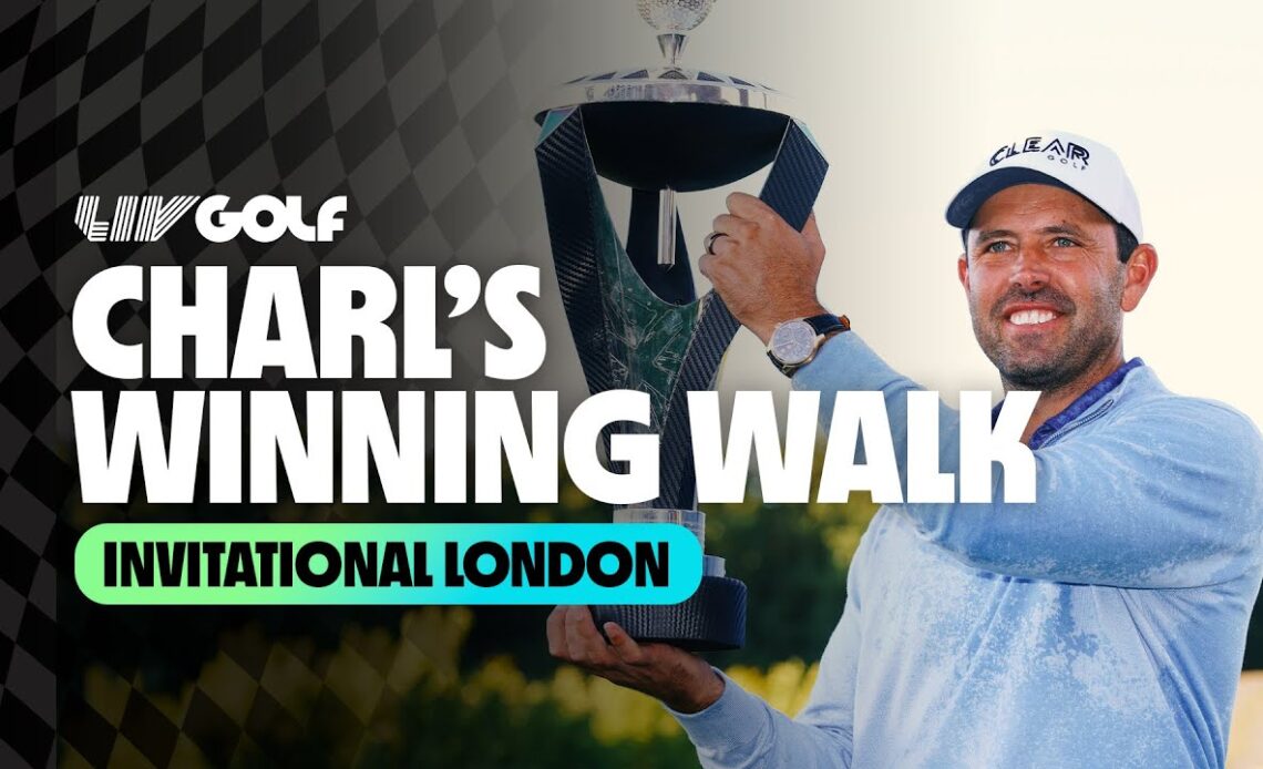 Schwartzel's Winning Walk | LIV Golf Invitational London