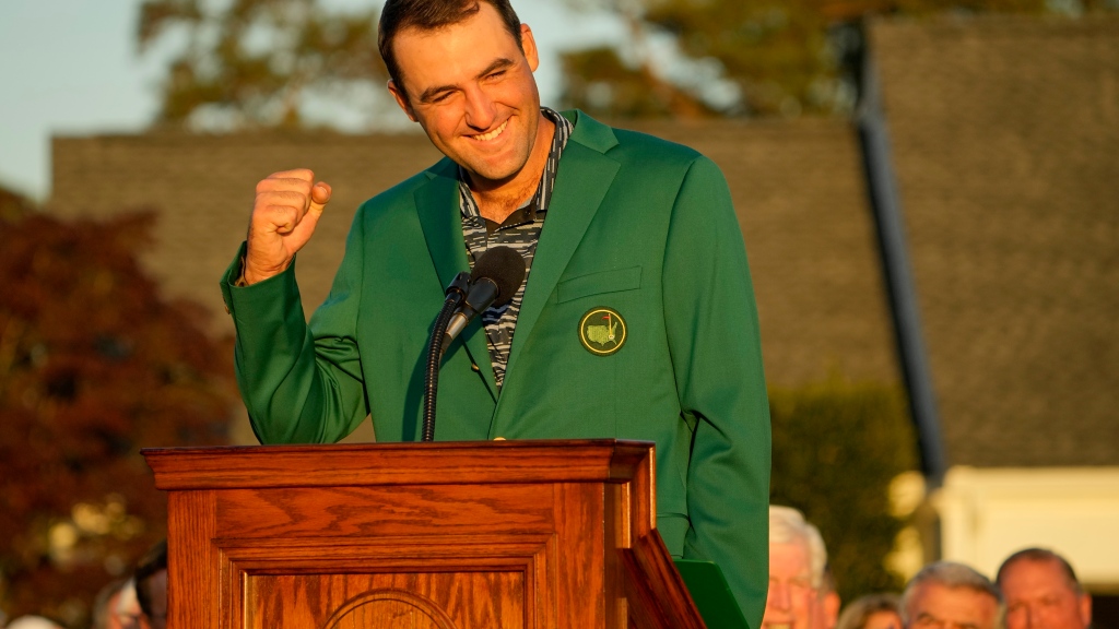 Scottie Scheffler wins Jack Nicklaus Award for Tour Player of the Year