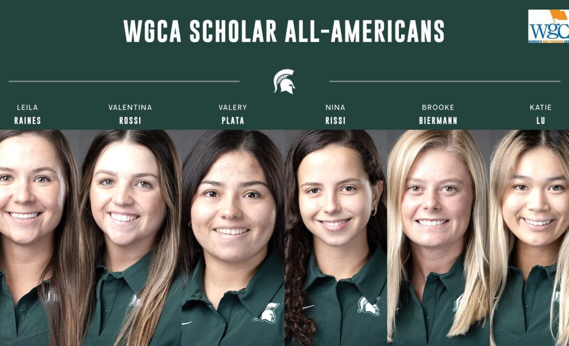 Six Spartans Named WGCA Scholar All-Americans