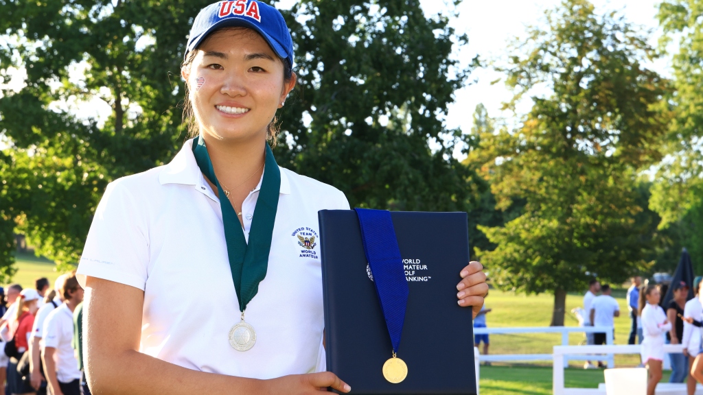 Stanford’s Rose Zhang shoots women’s course record at Pebble Beach