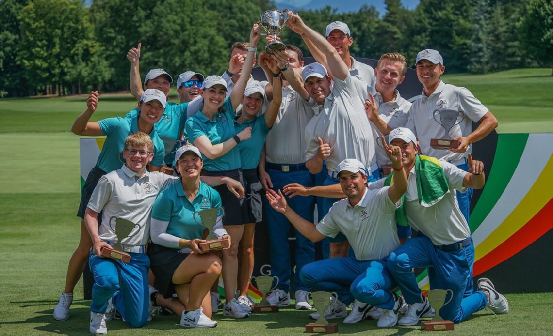 Tamburlini Helps Lead International Team to Victory at 2022 Palmer Cup