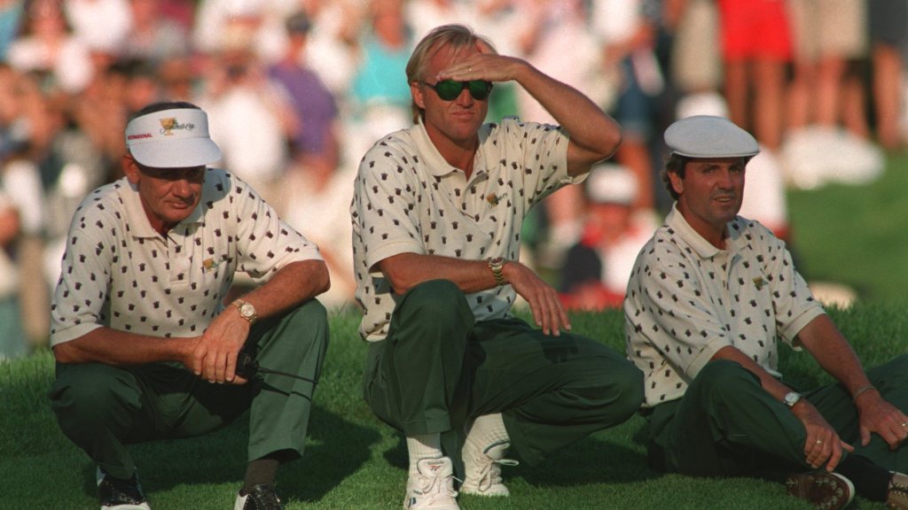 The story of mutiny at the 1996 Presidents Cup includes Greg Norman