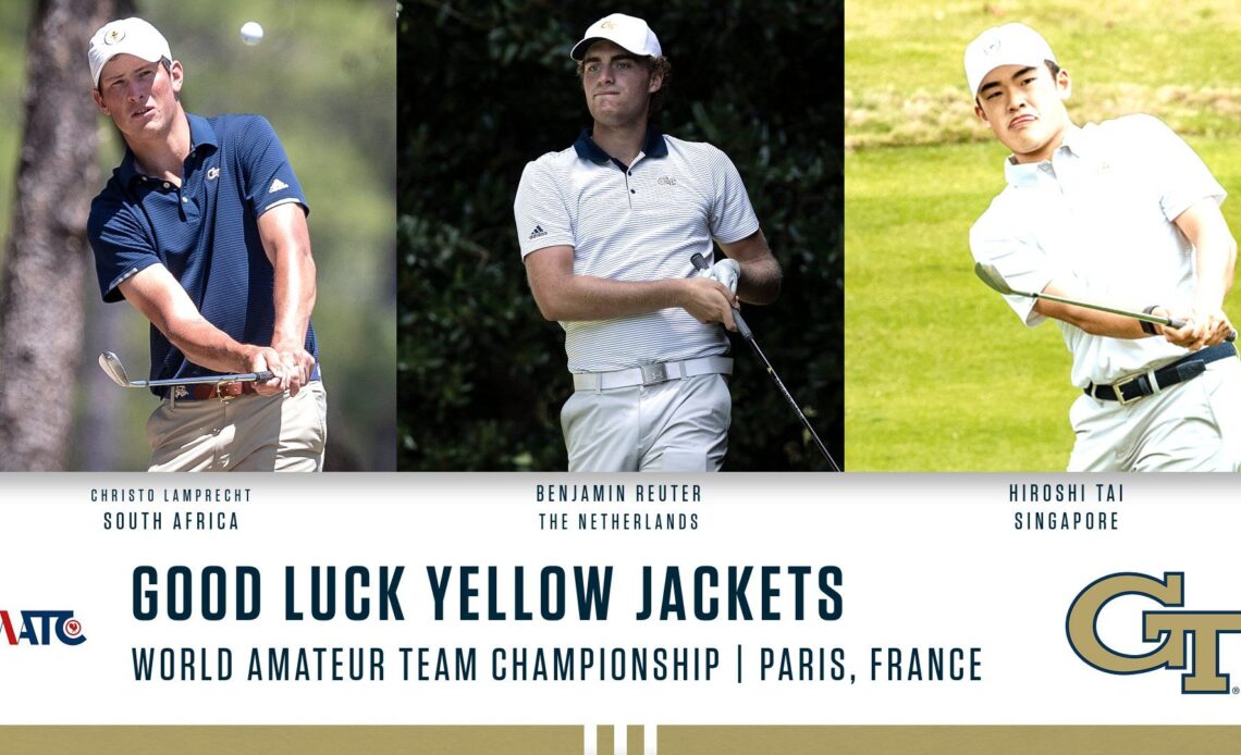 Three Jackets Competing in 2022 World Amateur Team Championship – Men's Golf — Georgia Tech Yellow Jackets