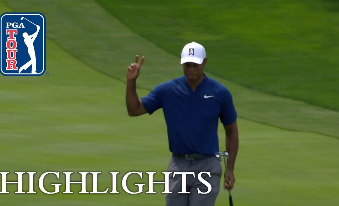 Tiger Woods’ Highlights | Round 1 | Bridgestone 2018