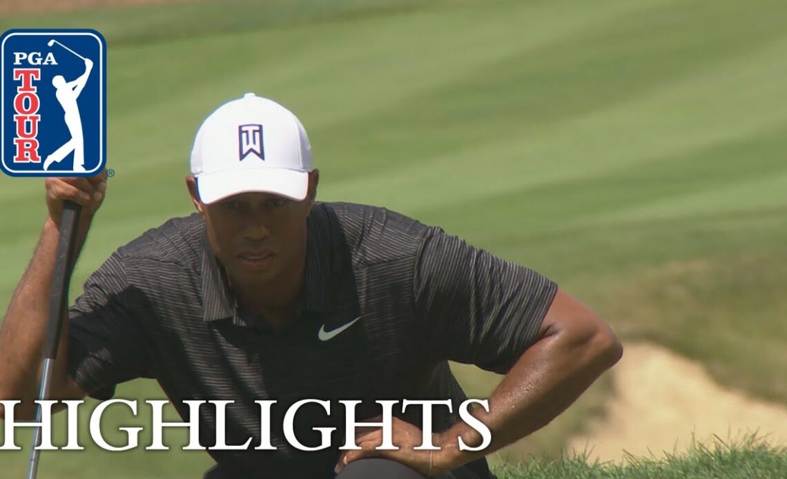 Tiger Woods’ highlights | Round 2 | Bridgestone 2018